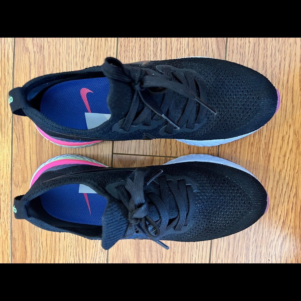 Nike Running Epic React Flyknit 2 In Multi. Worn … - image 3